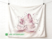 Dior Throw Blankets